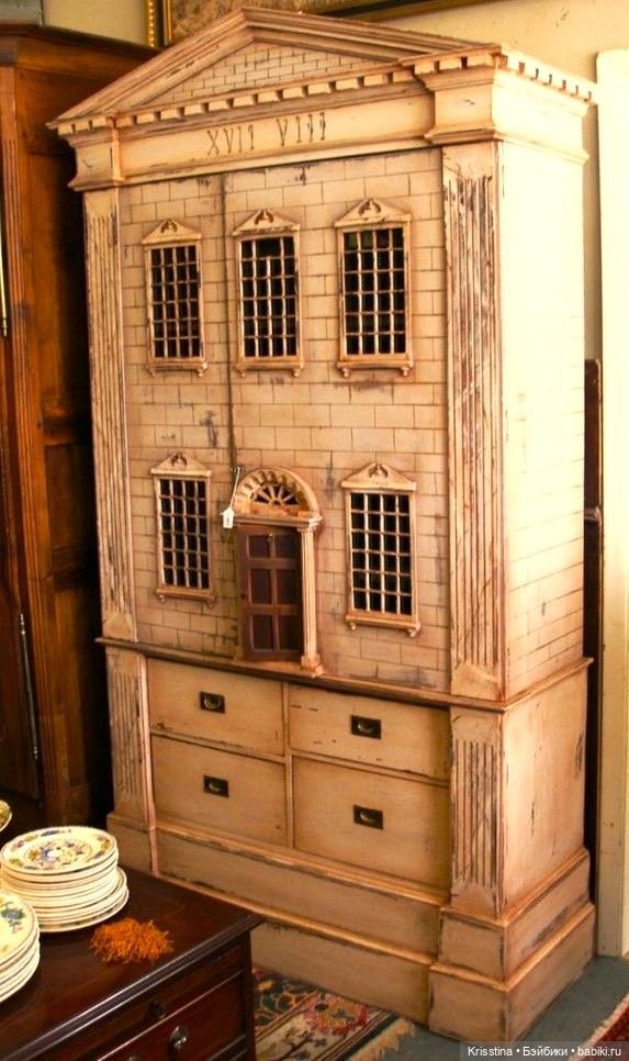 Антикварные домики,игрушки