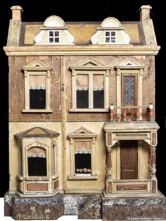 Антикварные домики,игрушки
