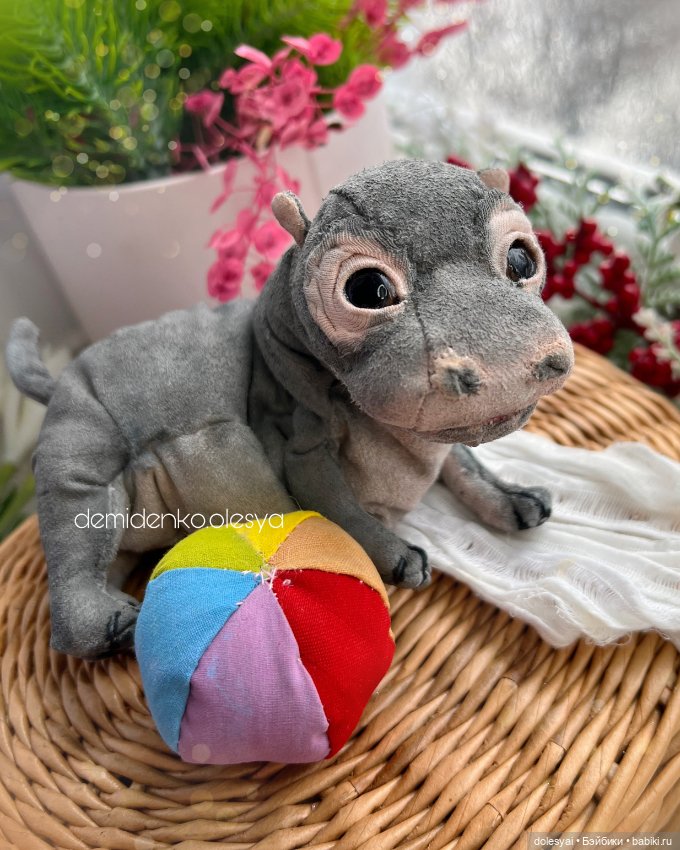 Бегемотик Бублик — Реалистичные игрушки и звери (Натюр): собаки