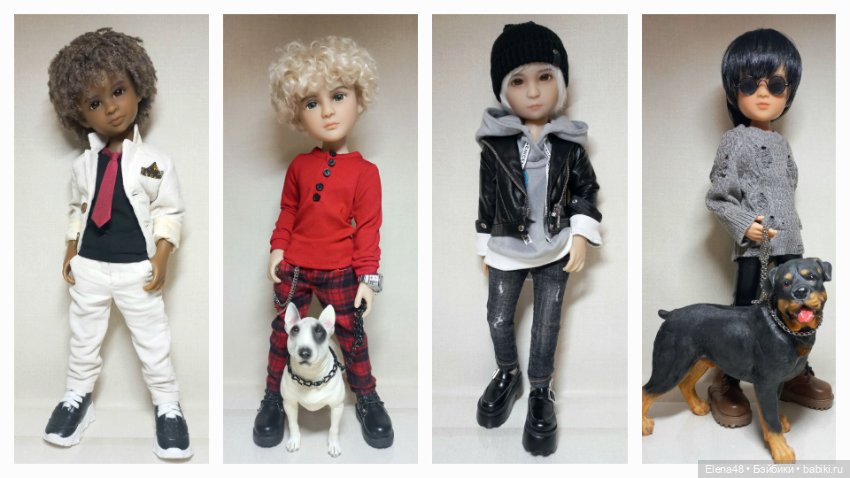 Мои красавчики 2🥰 — Куклы Ruby Red (Руби Ред) Fashion Friends: Siblies (фото 7)