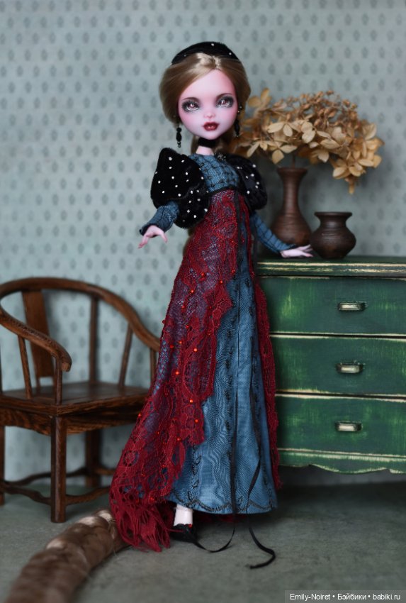 Принцесса из башни — ООАК Monster High и Ever After High: репейнт (фото 9)