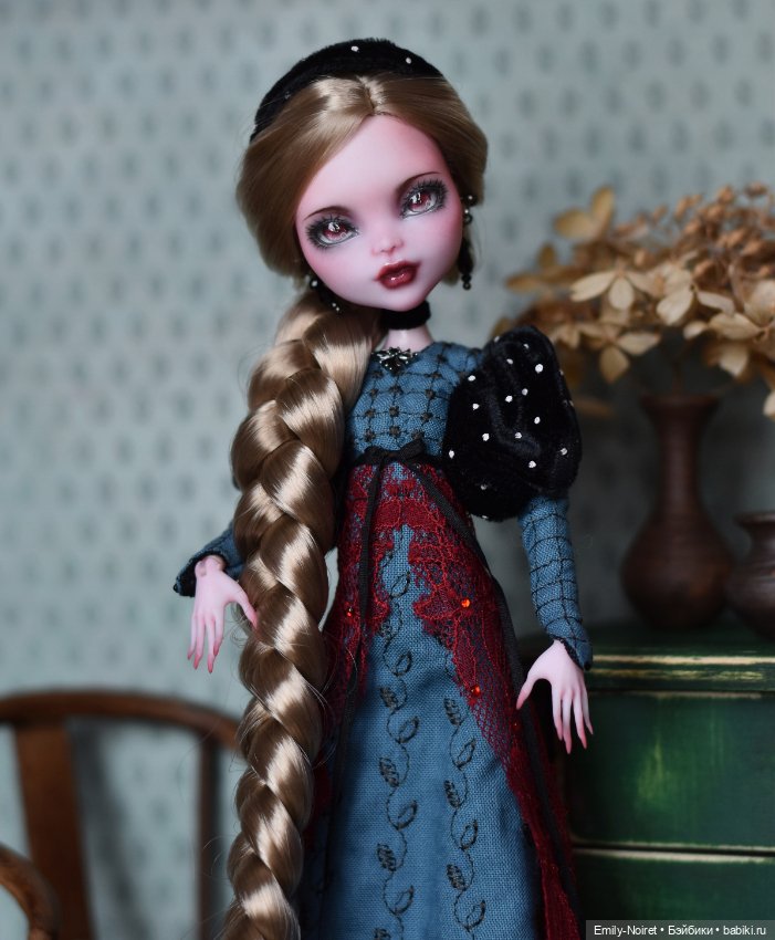Принцесса из башни — ООАК Monster High и Ever After High: репейнт (фото 6)