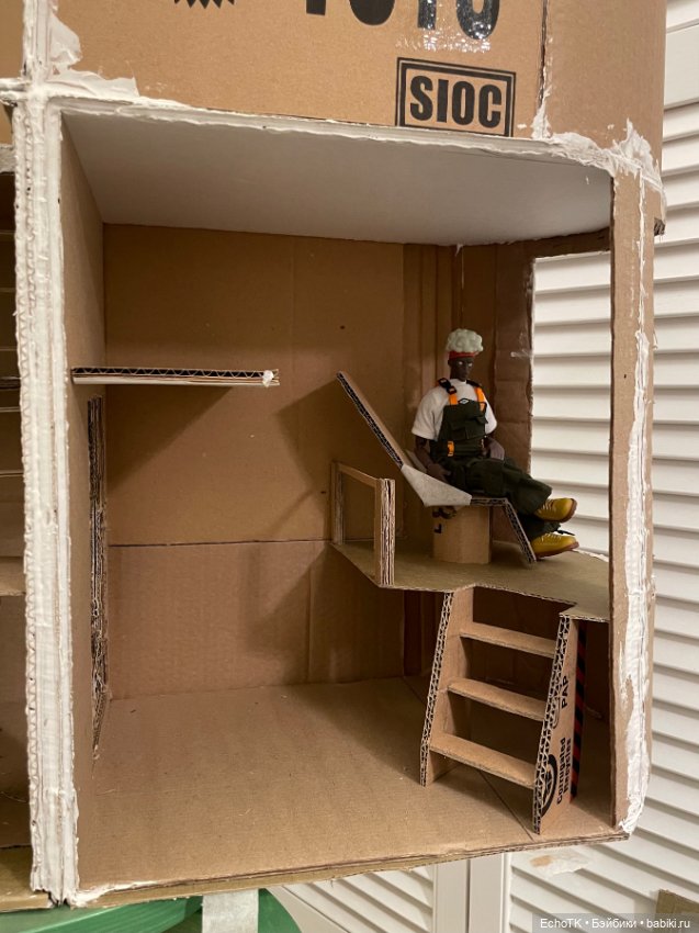 Дом Ноэля: процесс — Кукольные домики своими руками: фото (фото 6)