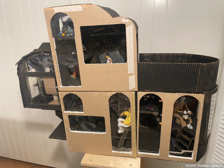 Дом Ноэля: процесс — Кукольные домики своими руками: фото (фото 2)