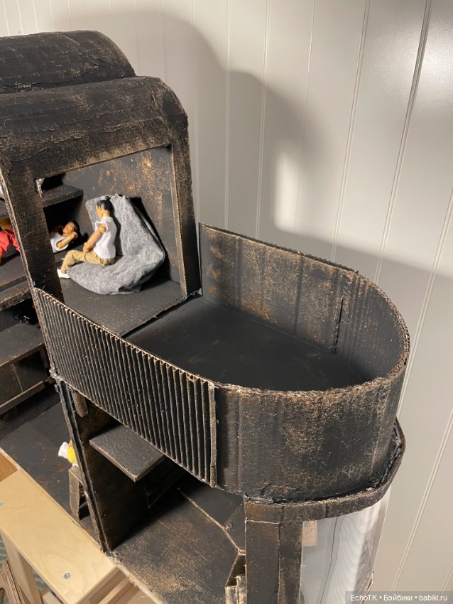 Дом Ноэля: процесс — Кукольные домики своими руками: фото (фото 3)