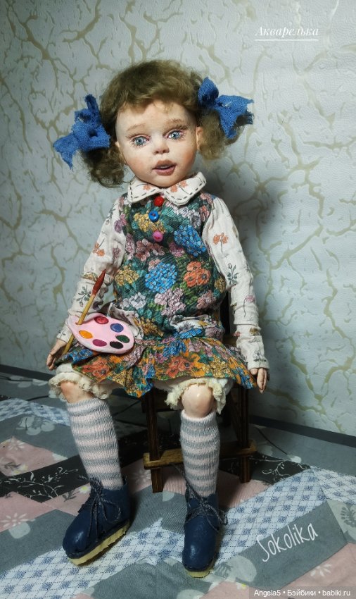 Акварелька — Домашние фото авторских кукол: личные коллекции (фото 5)