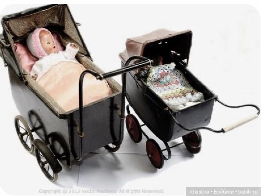 Антикварные и винтажные коляски