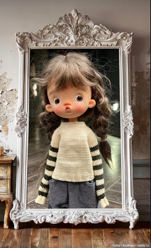 Bubble от Itswafflecone — Куклы Landoudou и Birdie: Дизайнерский винил