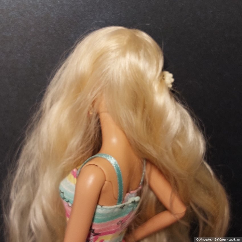 Ювелирный парик на Барби — Перепрошивка волос и восстановление париков: МК (фото 8)