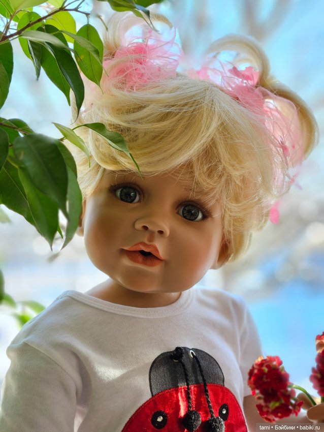 Манон и солнышко — Куклы Monika Levenig и Monika Peter (фото 4)