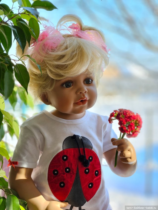 Манон и солнышко — Куклы Monika Levenig и Monika Peter (фото 9)