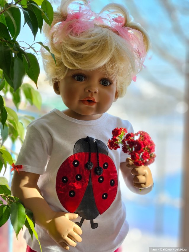 Манон и солнышко — Куклы Monika Levenig и Monika Peter (фото 8)