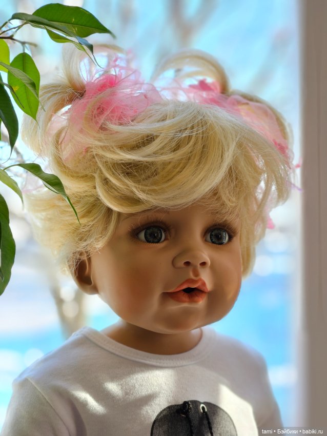 Манон и солнышко — Куклы Monika Levenig и Monika Peter (фото 3)