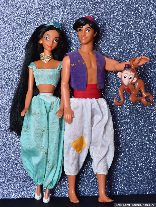 Аладдин и Жасмин — Куклы Disney Animators и Принцессы Диснея: Disney Store (фото 10)