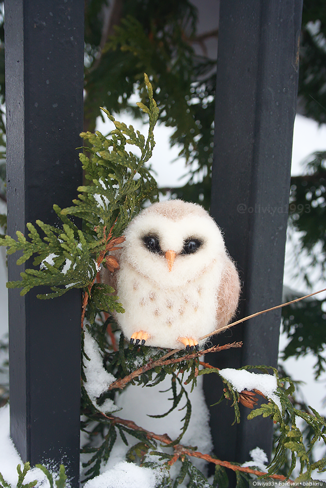 Морозная вылазка (2) — Домашние фото авторских игрушек: Тедди (фото 2)
