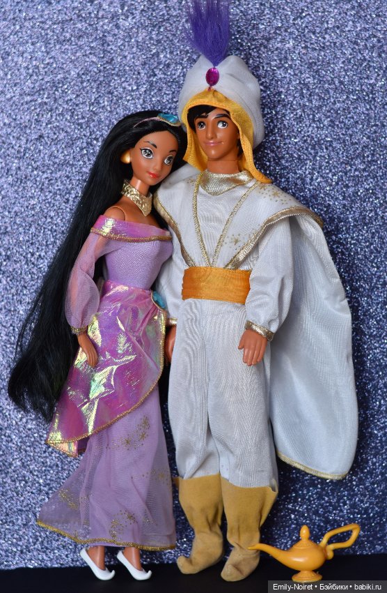 Аладдин и Жасмин — Куклы Disney Animators и Принцессы Диснея: Disney Store (фото 3)