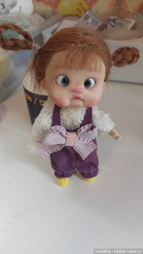 Всем привет. Меня зовут Вера и я начинающий кукольный мастер. Моя первая малышка Люси появилась на свет♥️ (фото 6)
