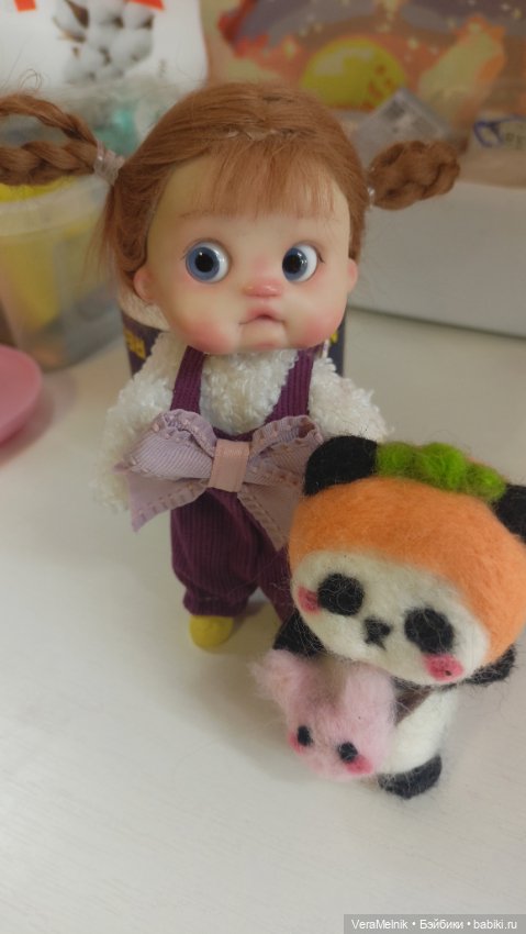 Всем привет. Меня зовут Вера и я начинающий кукольный мастер. Моя первая малышка Люси появилась на свет♥️ (фото 4)