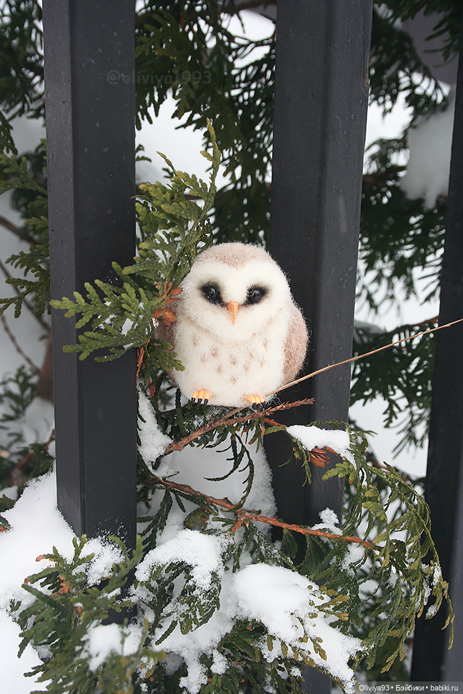 Морозная вылазка (2) — Домашние фото авторских игрушек: Тедди (фото 3)