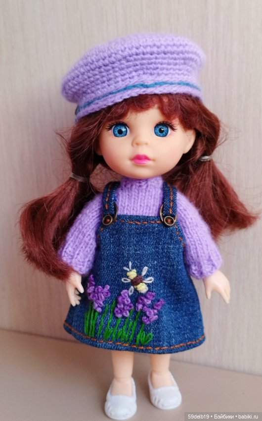 Выкройка сарафанчика для баболей 14-16 см (фото 2)