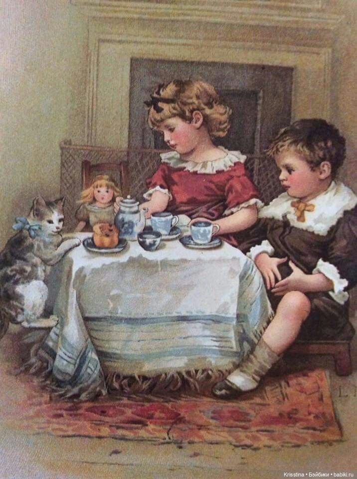 Антикварные и винтажные открытки ,картины ,часть вторая