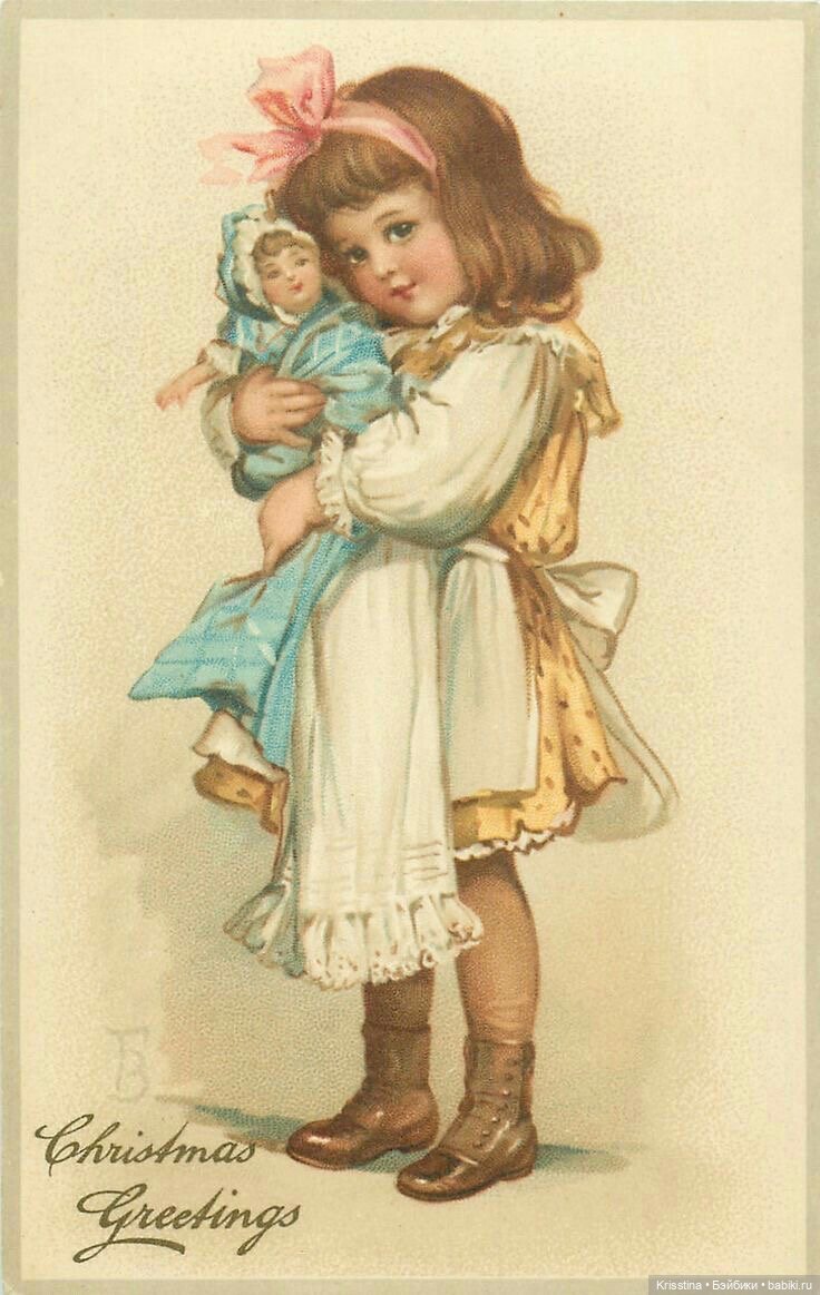 Антикварные и винтажные открытки ,картины ,часть вторая