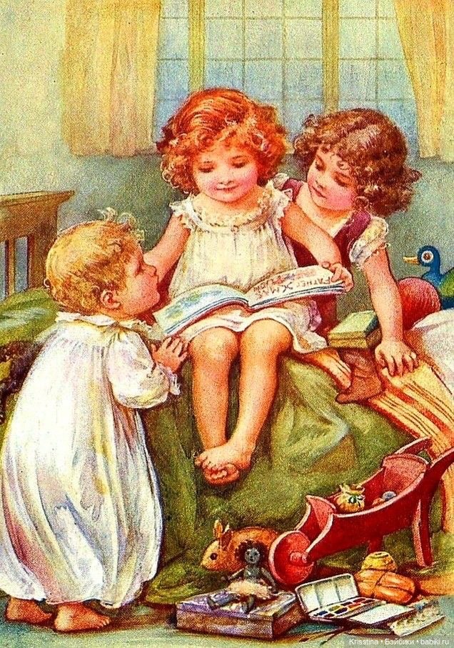 Антикварные и винтажные открытки ,картины ,часть вторая