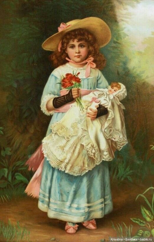 Антикварные и винтажные открытки ,бумажные куклы,картины (фото 9)