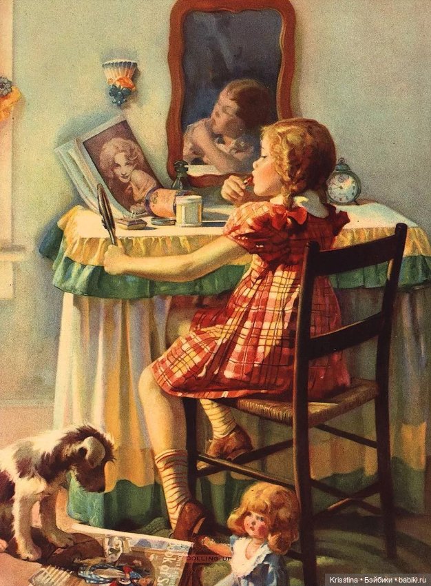 Антикварные и винтажные открытки ,картины ,часть вторая