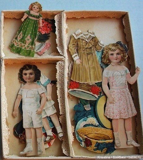 Антикварные и винтажные открытки ,бумажные куклы,картины