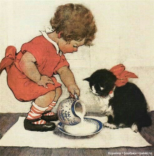 Антикварные и винтажные открытки ,картины ,часть вторая