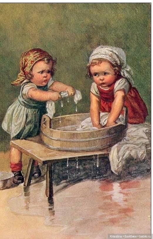 Антикварные и винтажные открытки ,картины ,часть вторая