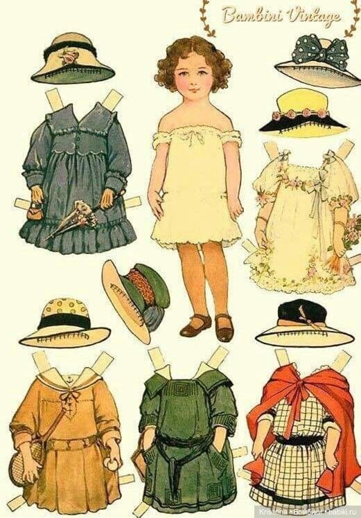 Антикварные и винтажные открытки ,бумажные куклы,картины