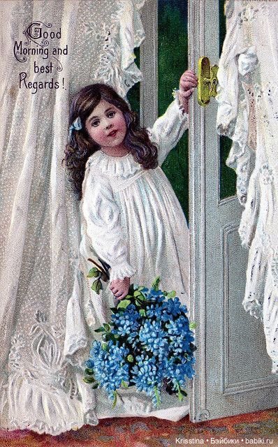 Антикварные и винтажные открытки ,картины ,часть три