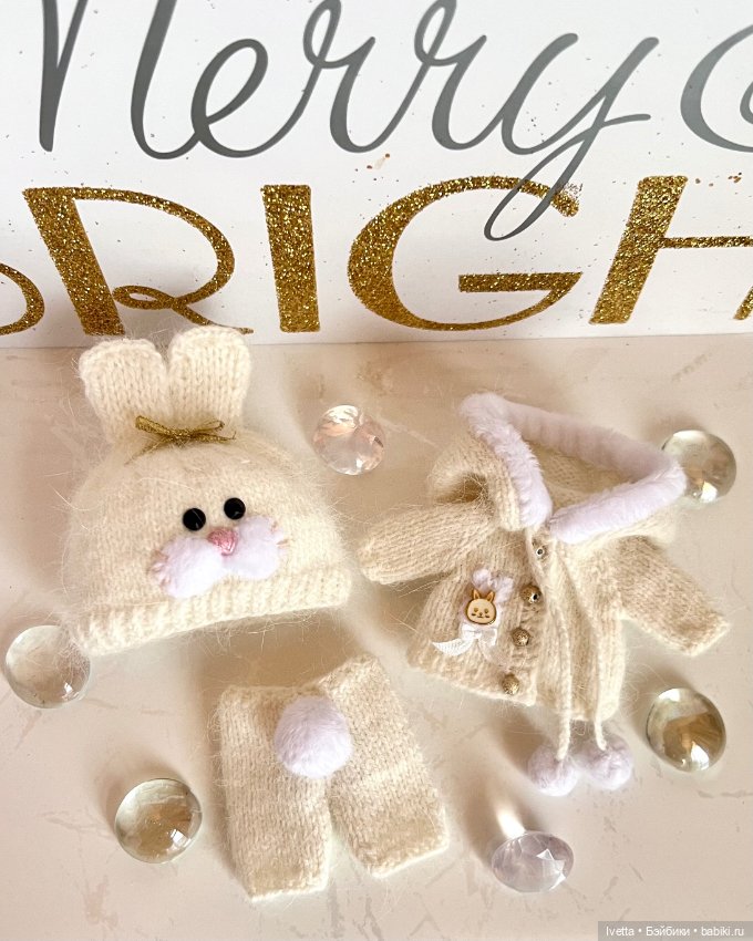 Снежный Зайка 🐰 — Куклы и тела Obitsu 11 (Ob11): гибриды (фото 6)