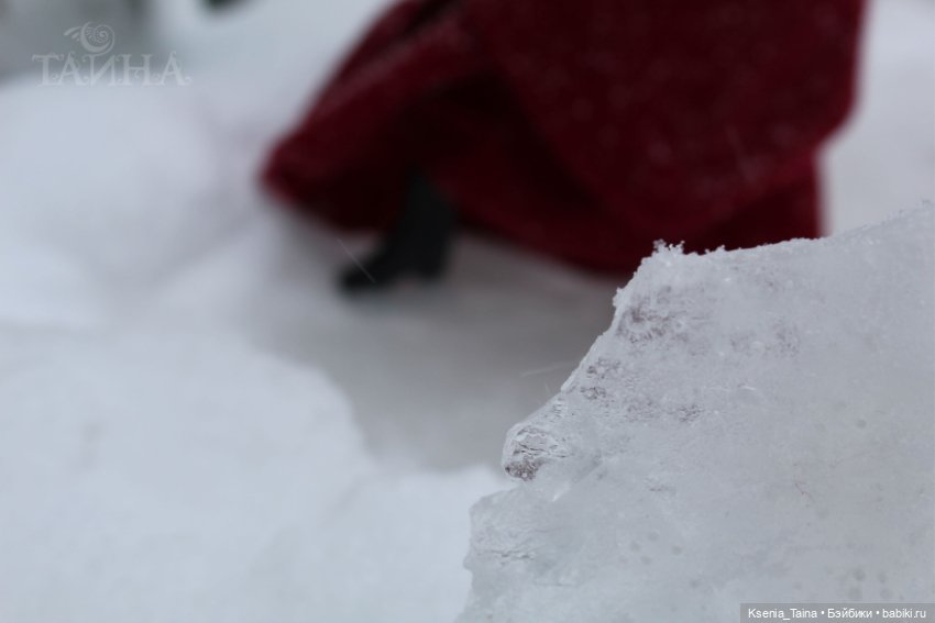 Зимняя прогулка Викторианской леди