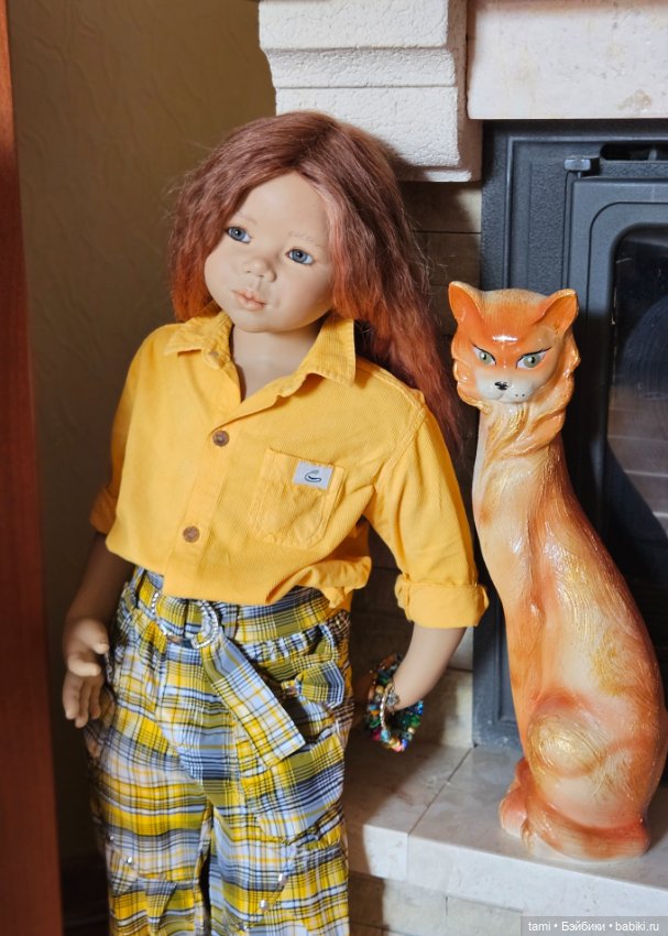 Девчонка рыжая, как маленькое солнце