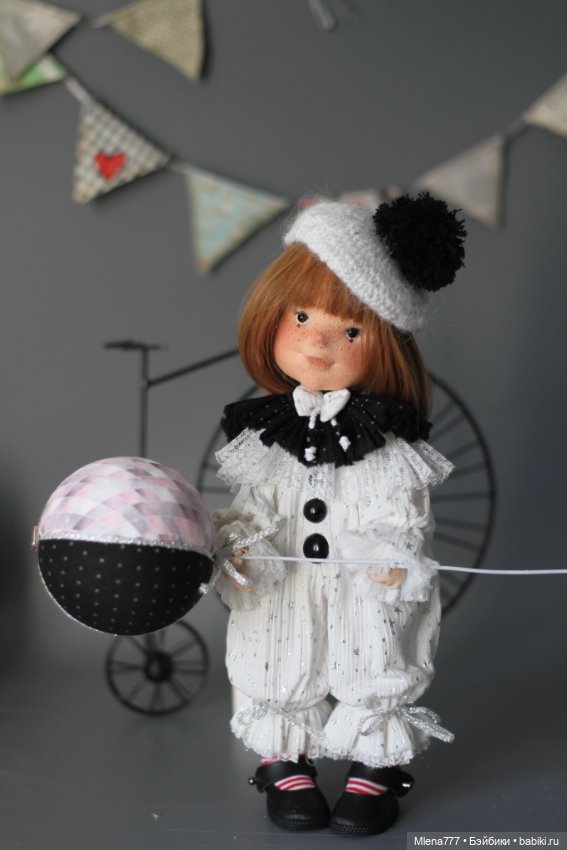 Маленькая Пуговка — Авторские текстильные куклы: Вальдорфские (фото 3)
