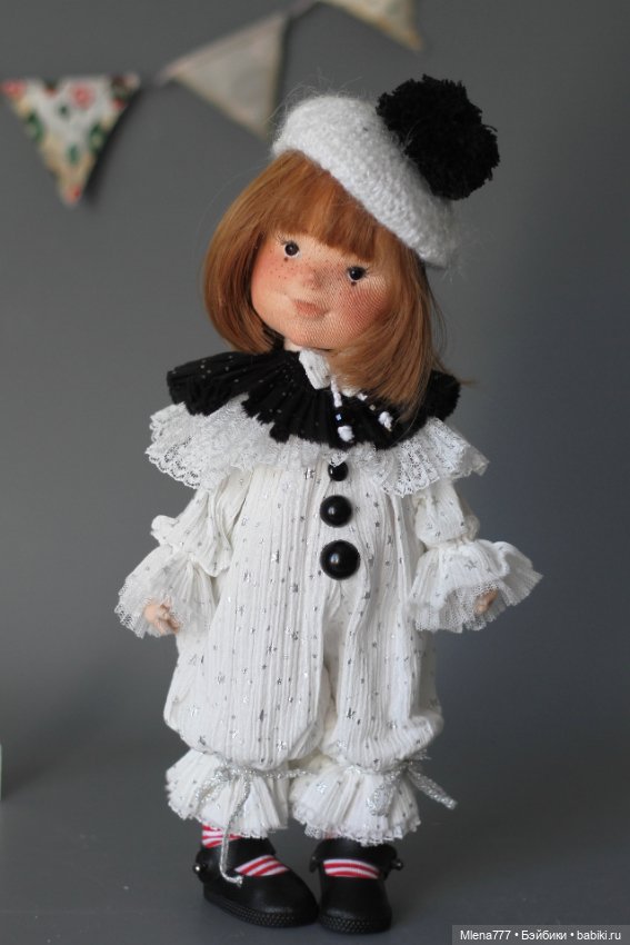 Маленькая Пуговка — Авторские текстильные куклы: Вальдорфские (фото 4)