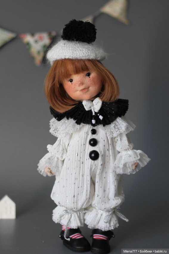 Маленькая Пуговка — Авторские текстильные куклы: Вальдорфские