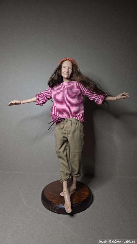 Леди Ба — Авторские шарнирные куклы своими руками: лепка (фото 5)