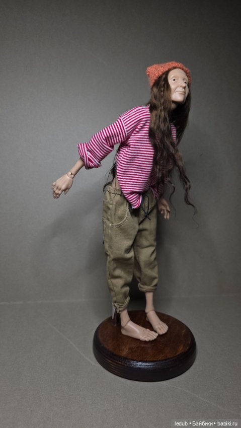 Леди Ба — Авторские шарнирные куклы своими руками: лепка (фото 9)