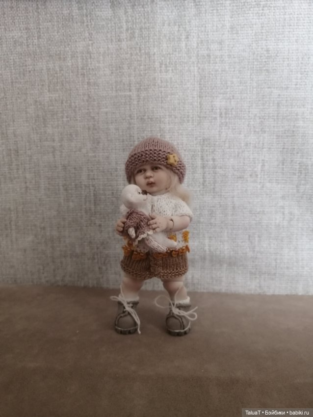 Мини куколка — Авторские шарнирные куклы своими руками: лепка (фото 4)