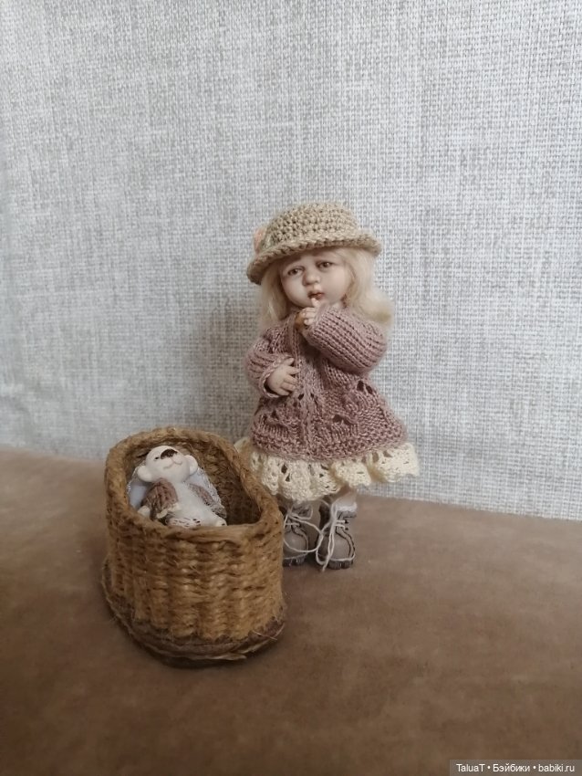 Мини куколка — Авторские шарнирные куклы своими руками: лепка (фото 7)