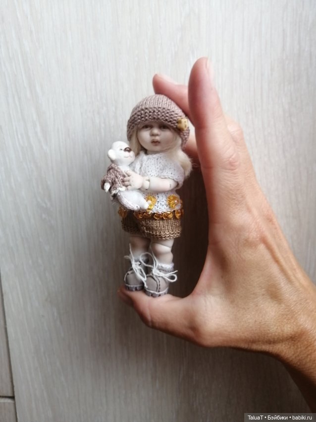 Мини куколка — Авторские шарнирные куклы своими руками: лепка (фото 3)