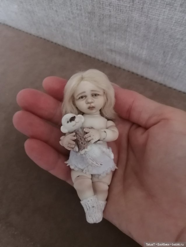 Мини куколка — Авторские шарнирные куклы своими руками: лепка (фото 6)