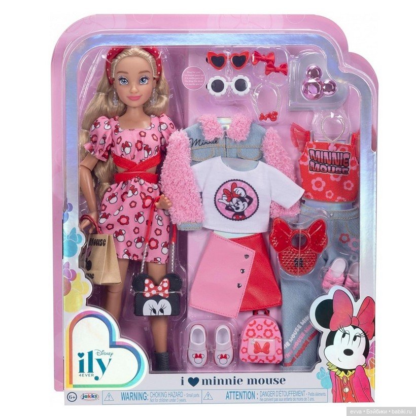 Кукла-фанатку Минни Маус от Jakks Pacific (фото 2)