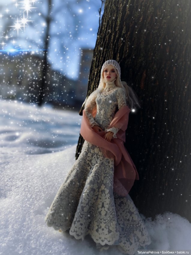 Февральская Хельга 💙🤍💙 — Куклы Natalia Loseva (Наталья Лосева): авторские BJD (БЖД) (фото 4)
