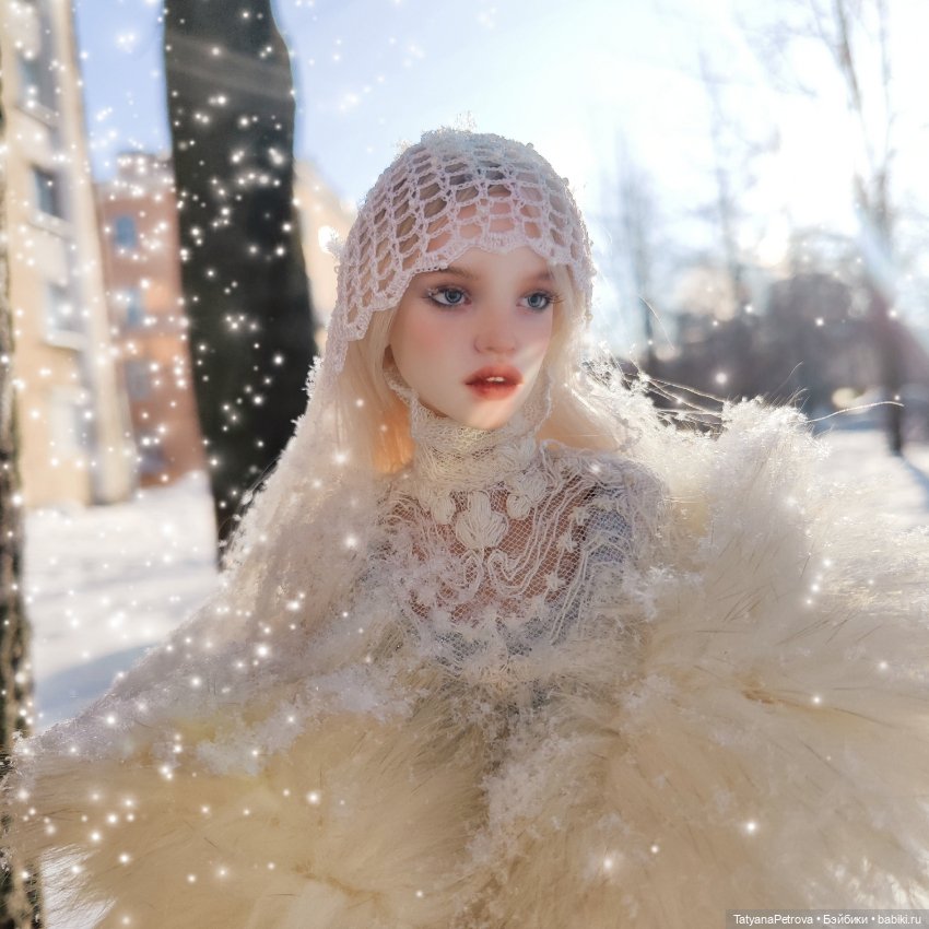 Февральская Хельга 💙🤍💙 — Куклы Natalia Loseva (Наталья Лосева): авторские BJD (БЖД)