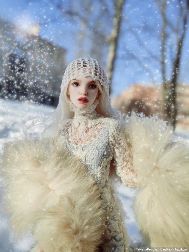 Февральская Хельга 💙🤍💙 — Куклы Natalia Loseva (Наталья Лосева): авторские BJD (БЖД) (фото 2)